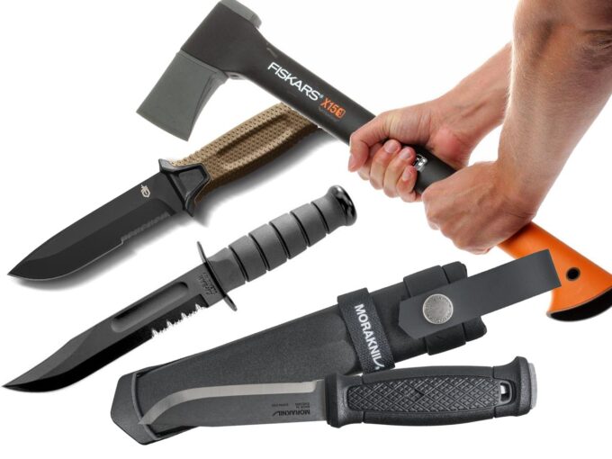 The best knife and axe choices for preppers and survivors