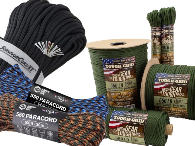 Top tier paracords for preppers and survivors