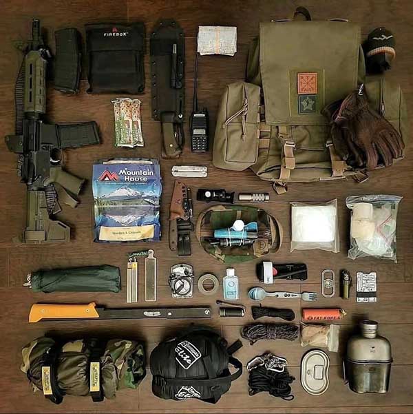 Bug Out Bag Checklist for SHTF situation