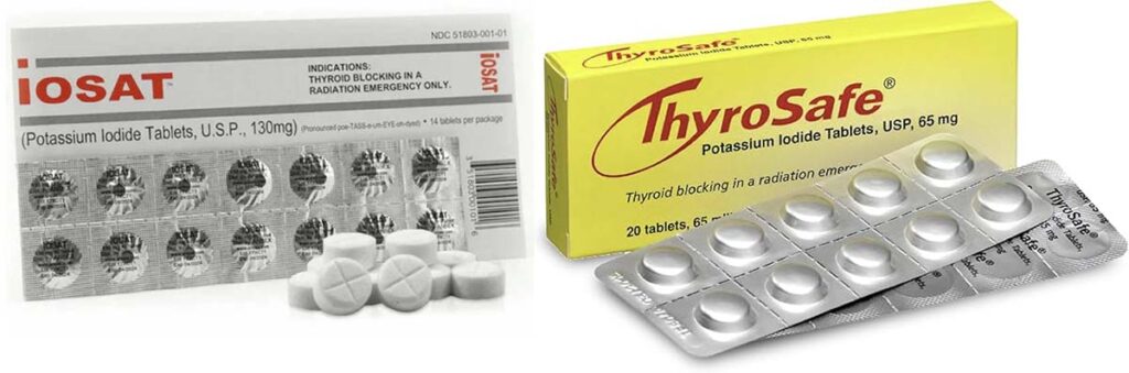 Iodine Tablets for Nuclear Attacks